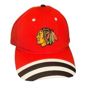 Chicago Blackhawks NHL Baseball Cap Hat Adjustable Red hockey